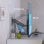 Onkron Soporte Pared TV y Monitor 13"/34" VESA 100x100 Max 8 Kg Negro