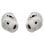 Ecouteurs Bose QuietComfort sans fil Bluetooth avec Réduction de Bruit, IPX4, Micro, Blanc fumé