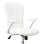 Home Heavenly Magic Silla de Oficina con Reposabrazos Acolchados Y Respaldo Alto Blanco