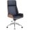 Home Heavenly Imperio Silla de Escritorio Giratoria Y Regulable en Altura Polipiel Negro