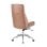 Home Heavenly Imperio Silla de Escritorio Giratoria Y Regulable en Altura Polipiel Negro