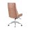 Home Heavenly Imperio Silla de Escritorio Giratoria Y Regulable en Altura Polipiel Blanco