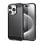 Max Power Digital Funda Fibra De Carbono Para Iphone 16 Pro Antigolpes Silicona Negra