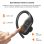 Head Flex Hooks Auriculares Inalámbricos Autonomía 8+32H IPX7 Negros