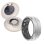Klack Anillo Inteligente Fitness con Monitor de Frecuencia Cardíaca Sueño IP67 Talla 11 Plata