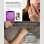 Klack Anillo Inteligente Fitness con Monitor de Frecuencia Cardíaca Sueño IP67 Talla 11 Plata