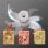 Klack Mini Picadora Multifunción Recargable de 250ml con Cuchillas de Acero Inoxidable 30W Blanco
