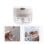 Klack Mini Picadora Multifunción Recargable de 250ml con Cuchillas de Acero Inoxidable 30W Blanco