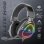 Auriculares Spirit of Gamer Elite H40 con cable, Jack 3,5 mm y USB, RGB, Negro