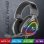 Auriculares Spirit of Gamer Elite H40 con cable, Jack 3,5 mm y USB, RGB, Negro