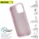 Muvit For Change Funda Recycletek Liquid Silicone Compatible Con Apple Iphone 16 Pro Max Rosa