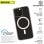 Muvit For Change Funda Recycletek Magsafe Compatible Con Apple Iphone 16 Pro Transparente