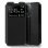 Cool Funda Flip Cover Liso Negro para Oppo A80 5G