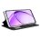 Cool Funda Flip Cover Liso Negro para Oppo A80 5G