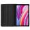Cool Capa Giratória de Pele Sintética Preta para Xiaomi Redmi Pad Pro