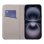 Cool Funda Flip Cover Liso Negro para iPhone 16