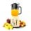 Cecotec Power Black Titanium RetroYellow Batidora de Vaso Retro 4 Cuchillas 1.5L 1200W Amarillo