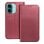 Étui à rabat cool uni bordeaux pour iPhone 16 Plus