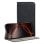 Coole schlichte schwarze Flip-Cover-Hülle für das iPhone 16 Pro Max