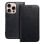 Coole schlichte schwarze Flip-Cover-Hülle für das iPhone 16 Pro Max