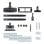 Polti Pro 100 Eco Power Zylinder-Dampfreiniger 1900 W Schwarz, Blau, Weiß