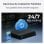 Reolink E Series E330 Câmara de Segurança WiFi IP Exterior e Interior SuperHD 2K 355º Visão Noturna