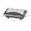 Kontaktgrill Clatronic MG 3519 Antihaft 700 W Edelstahl Schwarz Silber