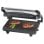 Kontaktgrill Clatronic MG 3519 Antihaft 700 W Edelstahl Schwarz Silber