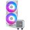 Refrigeración Líquida MSI MAG CORELIQUID A13 240mm 2 Ventilateurs ARGB Blanc