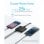 Anker PowerPort Atom III Dispositivo de Carga Multi-Carregador 65W Preto