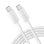 USB-C Kabel Anker 322 60W Nylon 1,8m Weiß