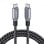 Cavo Anker Prime Cavo da USB-C a USB-C in nylon intrecciato 240 W 1,8 m Grigio