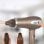 ProfiCare HTD 3113 BR Secador de Pelo Profesional con Difusor de Rizos 2.200W Dorado