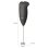 Clatronic MS 3089 Batteriebetriebener Milchaufschäumer, Schwarz
