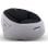 Woxter Stinger Gaming Puff Gamer Viscoelástica Cinzento/Preto