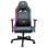 Woxter Stinger Station Elite Silla Gaming Tela RGB Azul/Rosa