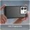 Max Power Digital Funda Fibra De Carbono Para Xiaomi Redmi Note 13 Pro 5g Antigolpes Silicona Negra
