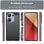 Custodia Max Power digitale in fibra di carbonio per Xiaomi Redmi Note 13 Pro 4g silicone anti-shock nero
