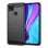 Max Power Digital Carbon Fiber Case für Xiaomi Redmi 9c / Redmi 10a Anti-Shock Schwarz Silikon