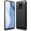 Max Power Digital Funda Fibra De Carbono Para Xiaomi Redmi Note 9 Antigolpes Silicona Negra