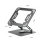 Mars Gaming MA-RSN Supporto per Laptop e Tablet Fino a 17" Regolazione in Altezza Rotazione a 360º Nero
