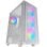 Mars Gaming MC-AIR Caixa Gaming ATX com 4x Ventoinhas FRGB 12cm, Mesh e Vidro Temperado Branca