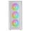 Mars Gaming MC-AIR Caixa Gaming ATX com 4x Ventoinhas FRGB 12cm, Mesh e Vidro Temperado Branca