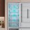 Cecotec Bolero CoolMarket Combi 356 Grey Glass E Frigorífico Combi E Cristal Gris