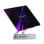 Mars Gaming MA-RSN Soporte para Portátiles y Tablets hasta 17" Ajuste Altura Rotación 360º Blanco