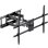 Onkron M10-B Support mural inclinable/pivotant pour TV 42"-120" jusqu'à 100Kg VESA 1000x600 Noir