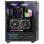 Mars Gaming MC-GEO ATX Boitier Gaming 4x Ventilateurs FRGB 12cm Avant Mesh Verre Trempé Noir