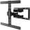 Onkron SM6L-B Soporte de Pared Giratorio e Inclinable para TV 32"-90" Hasta 50Kg VESA 600x400 Negro