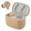 Prixton Earbuds Eco TWS163 Wood Bluetooth-Kopfhörer Buchenholz