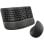 Logitech Pack Wave Keys Tastiera Bluetooth ergonomica + Mouse wireless verticale Logitech Lift